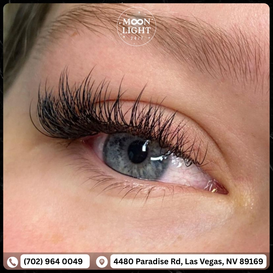 24/7 Moonlight Nails & Lashes Salon in Paradise, Las Vegas, NV 89169